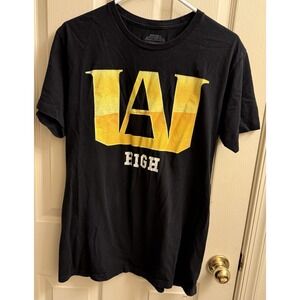 My Hero Academia UA High Black T Shirt‎ Large Funimation